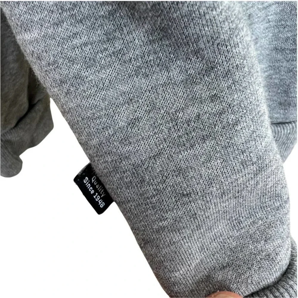 PUMA Full Zip Fleece Track Jacket Grey Size Small - Picture 13 of 14